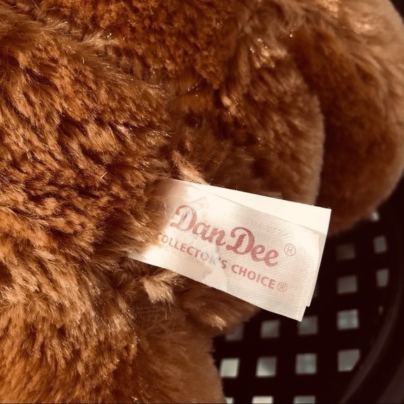 Hoppy Hopster Dan Dee 2015 Brown Plush Easter Rabbit 24”‎ Brown Rare W/Tags - Picture 10 of 12